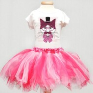 Compleu Tutu Hipster Cat