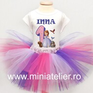 Compleu Tutu Personalizat Printesa Sofia