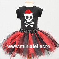 Compleu Tutu Skully Santa