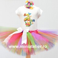 Compleu cu fustita tutu Spring Summer