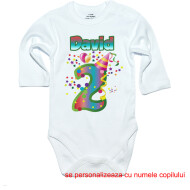 Tricou Sau Body Personalizat Aniversare Si Nume