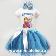 Compleu Tutu Aniversar Elsa Si Anna