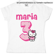 Body sau Tricou Personalizat Aniversare Hello Kitty