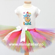 Set Aniversar Fustita Tutu 1-6 Luni
