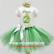 Compleu Cu Fustita Tutu Tinkerbell
