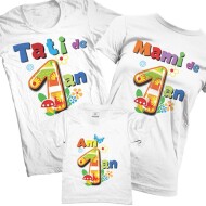 Set Aniversar Familie De 1-9 Ani