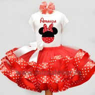Set Cu Fustita Aniversar Minnie