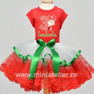 Set Cu Fustita Tutu Dantelata Numaratoarea De Craciun