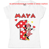 Tricou Sau Body Aniversar Minnie Rosie
