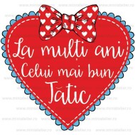 Tricou Personalizat Pentru Aniversarea Lui Tati