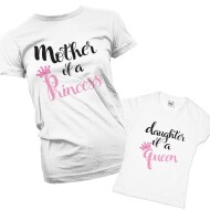 Set Asortat De Tricouri Pentru Mami Si Fetita