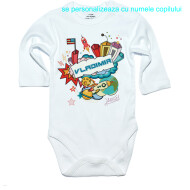 Body Sau Tricou Space Personalizat Cu Nume