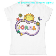 Body Sau Tricou Personalizat Cu Nume Sunshine