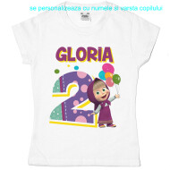 Tricou sau Body Personalizat Aniversare Masha