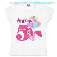 Tricou sau Body Personalizat Little Pony Pinkie Pie