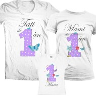 Set Aniversar De Familie Pastel Butterfly