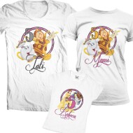 Set De Tricouri Aniversare Frumoasa Si Bestia