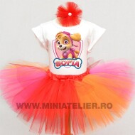 Compleu Cu Fustita Tulle Skye Patrula Catelusilor