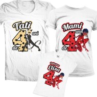 Set De Tricouri Aniversare Miraculous