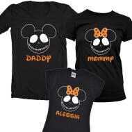 Set De Tricouri Asortate Halloween Mickey