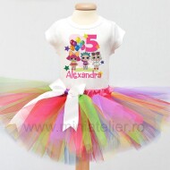 Compleu Cu Fustita Tutu Lol Dolls