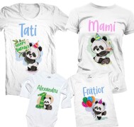 Set Aniversar De Familie Panda