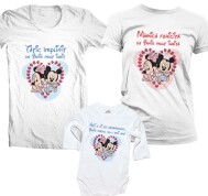 Set Tricouri Botez Tematica Mickey Si Minnie