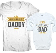 Set Tricouri Pentru Aniversarea Lui Tati