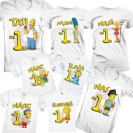 Set Tricouri De Familie Simpsons