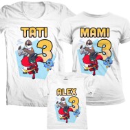 Set Tricouri De Familie Mao Mao