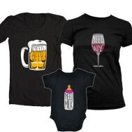 Set Tricouri Familie Need Milk