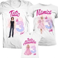 Set Aniversar De Tricouri Barbie