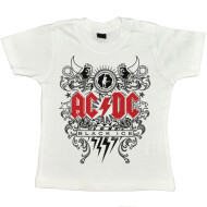 Tricou sau body Acdc White