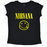 Body sau tricou copii negru Nirvana